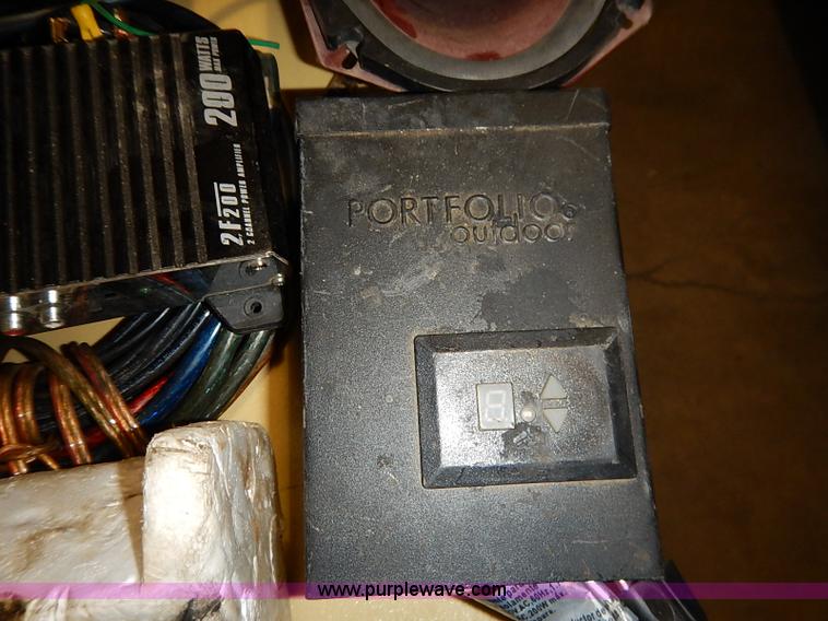 image for item AV9603 Assorted equipment