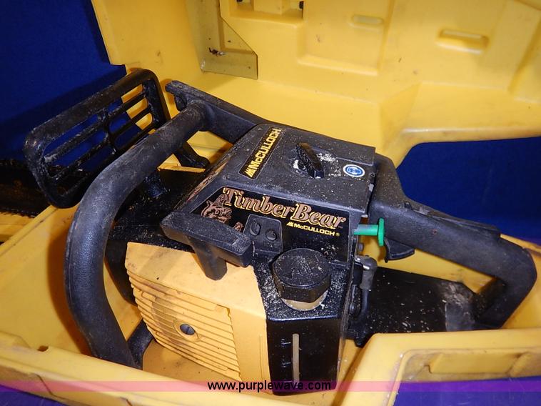image for item AV9616 Mcculloch Timber Bear chainsaw