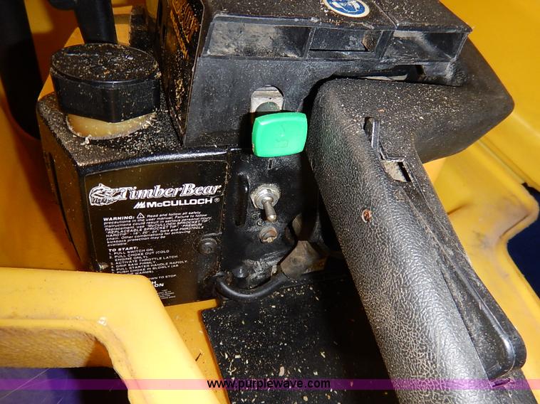 image for item AV9616 Mcculloch Timber Bear chainsaw
