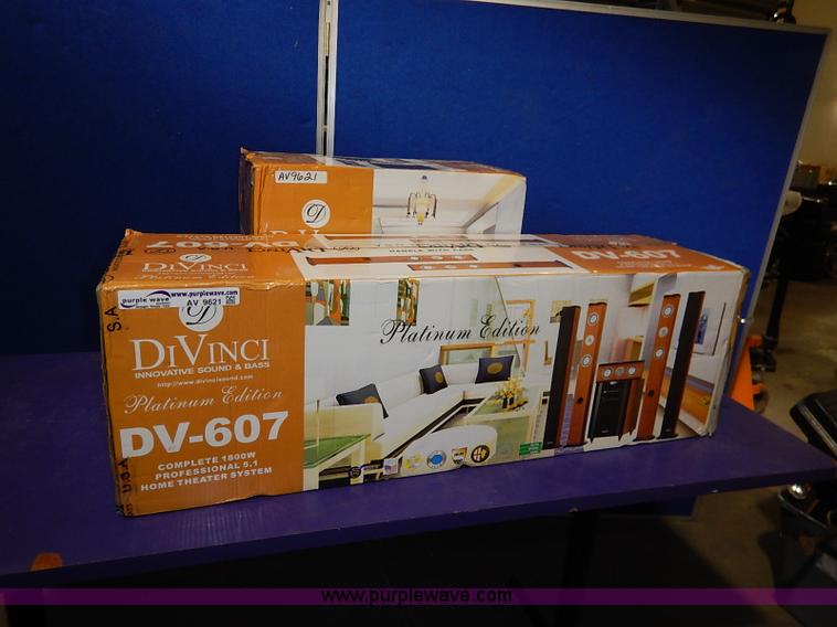 image for item AV9621 DiVinci Platinum Edition DV-607 sound system
