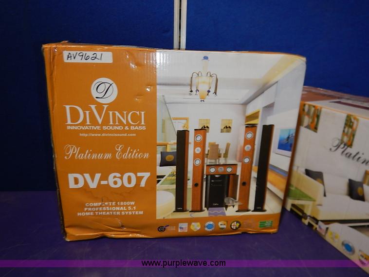 image for item AV9621 DiVinci Platinum Edition DV-607 sound system