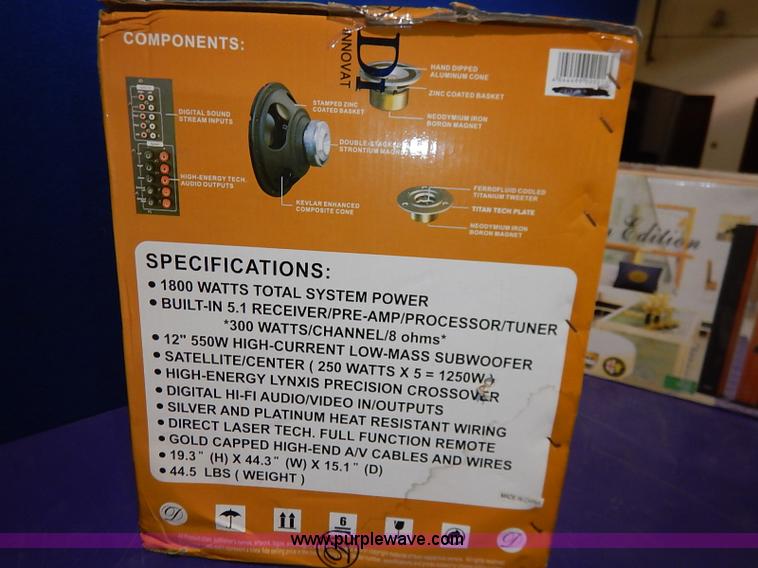 image for item AV9621 DiVinci Platinum Edition DV-607 sound system