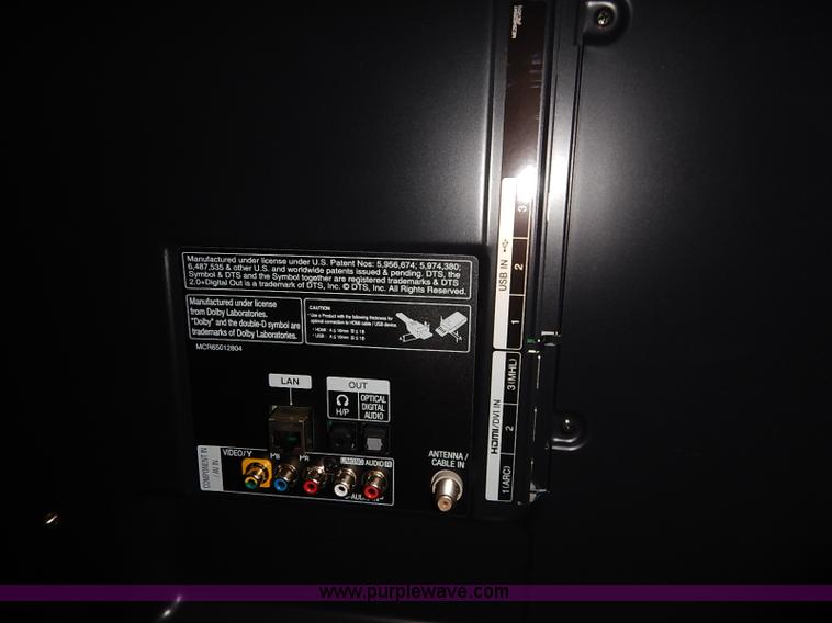 image for item AV9631 LG 55" television