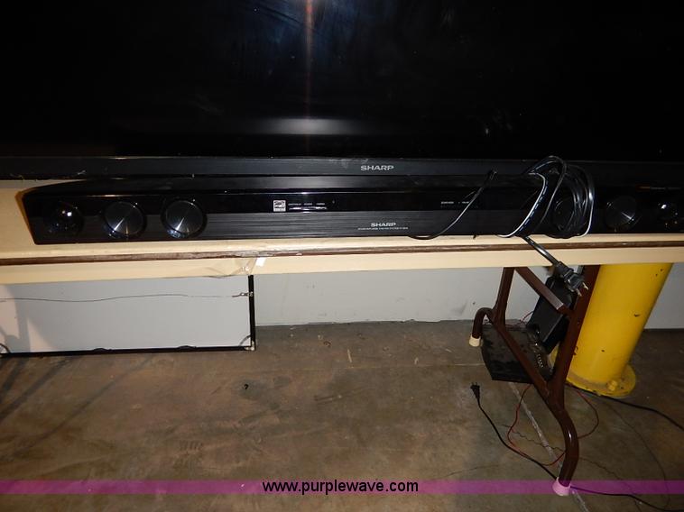 image for item AV9639 Sharp 70" liquid crystal television