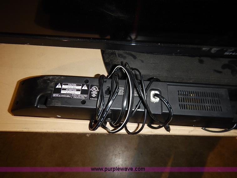 image for item AV9639 Sharp 70" liquid crystal television