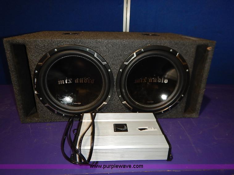 image for item AV9644 Assorted car audio equipment