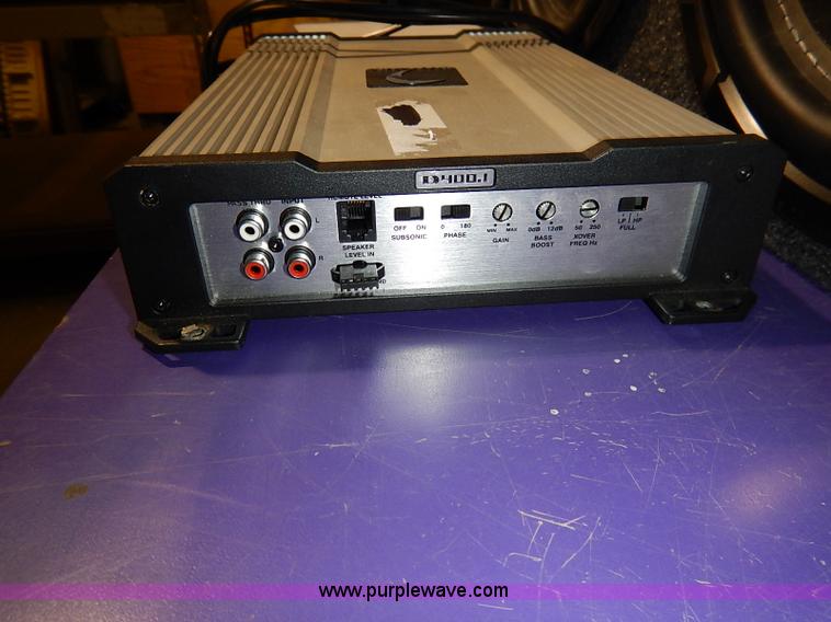 image for item AV9644 Assorted car audio equipment