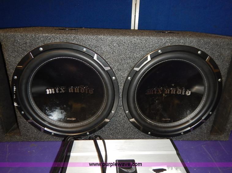 image for item AV9644 Assorted car audio equipment