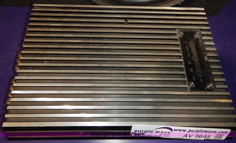 image for item AV9645 Assorted car audio equipment