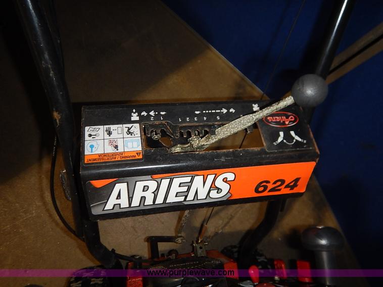 Ariens 624 snow blower in Manhattan, KS Item AV9648 sold Purple Wave