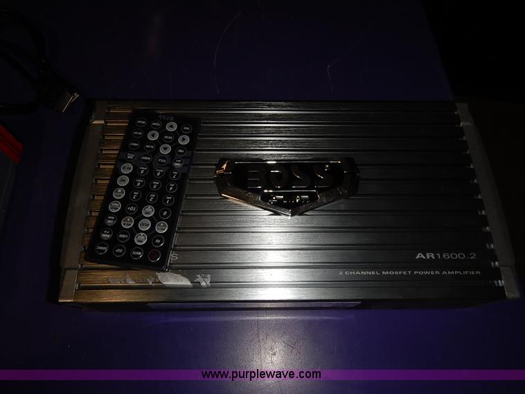 image for item AV9649 Assorted car audio equipment