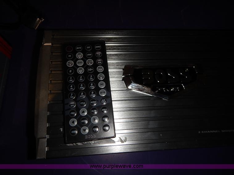 image for item AV9649 Assorted car audio equipment