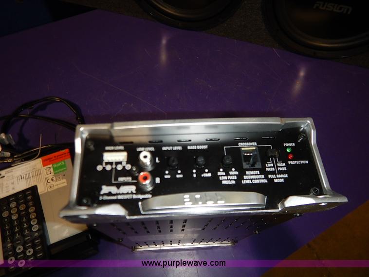 image for item AV9649 Assorted car audio equipment