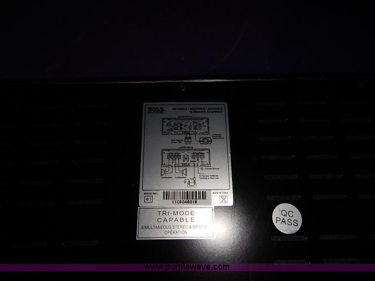 image for item AV9649 Assorted car audio equipment