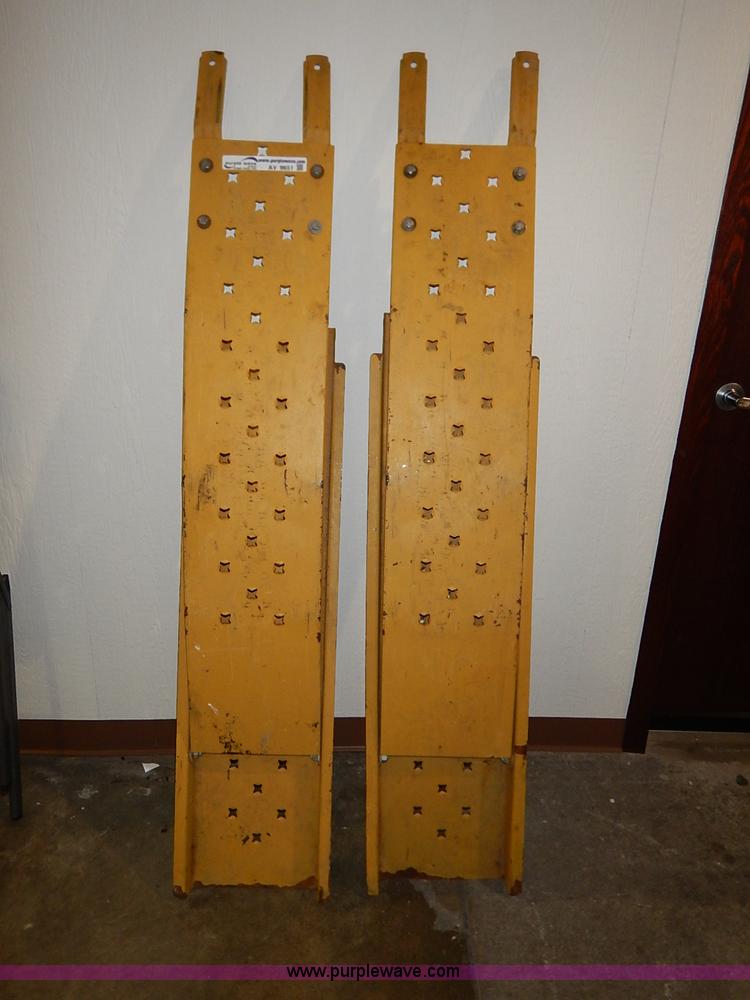 image for item AV9651 (2) folding trailer ramps