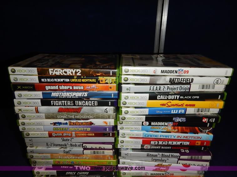 image for item AV9668 (42) assorted Xbox 360 games