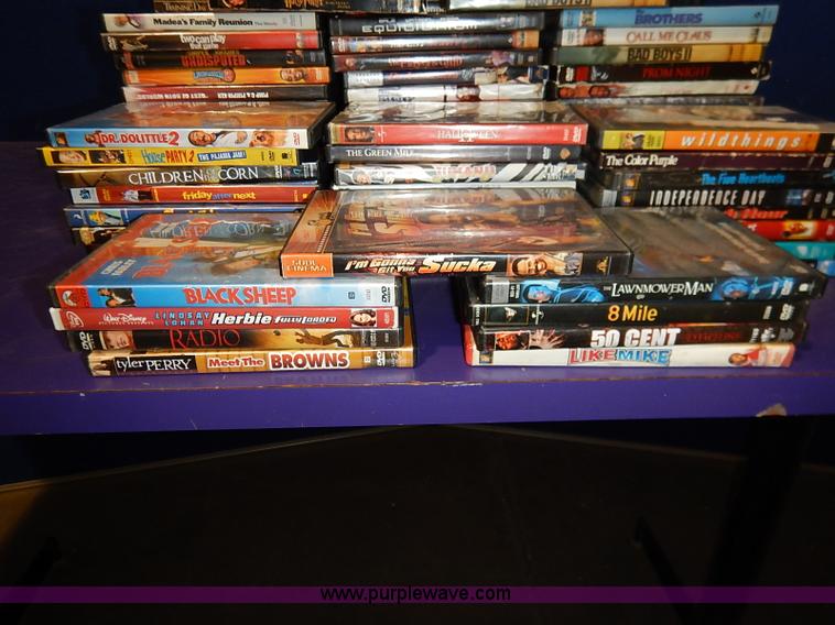 image for item AV9670 Approximately 134 assorted DVD's