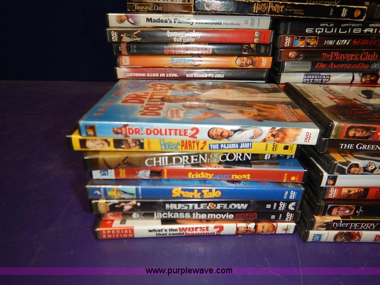image for item AV9670 Approximately 134 assorted DVD's