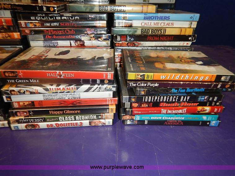 image for item AV9670 Approximately 134 assorted DVD's