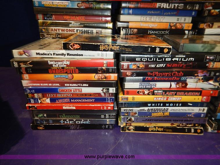 image for item AV9670 Approximately 134 assorted DVD's