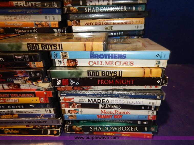 image for item AV9670 Approximately 134 assorted DVD's