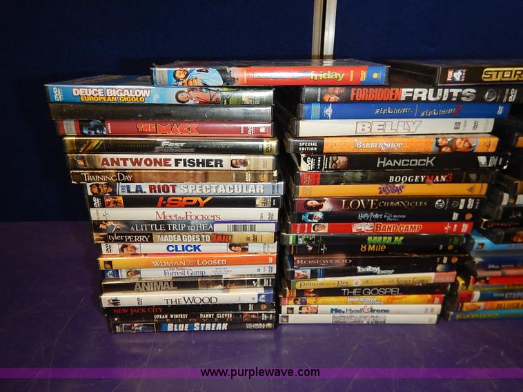 image for item AV9670 Approximately 134 assorted DVD's