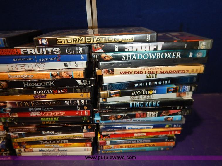 image for item AV9670 Approximately 134 assorted DVD's