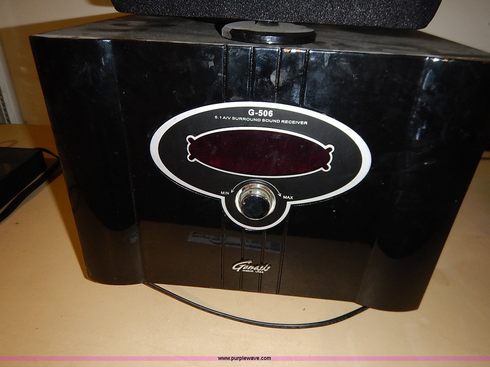 Genesis home theater system in Manhattan, KS Item AV9632 sold Purple Wave