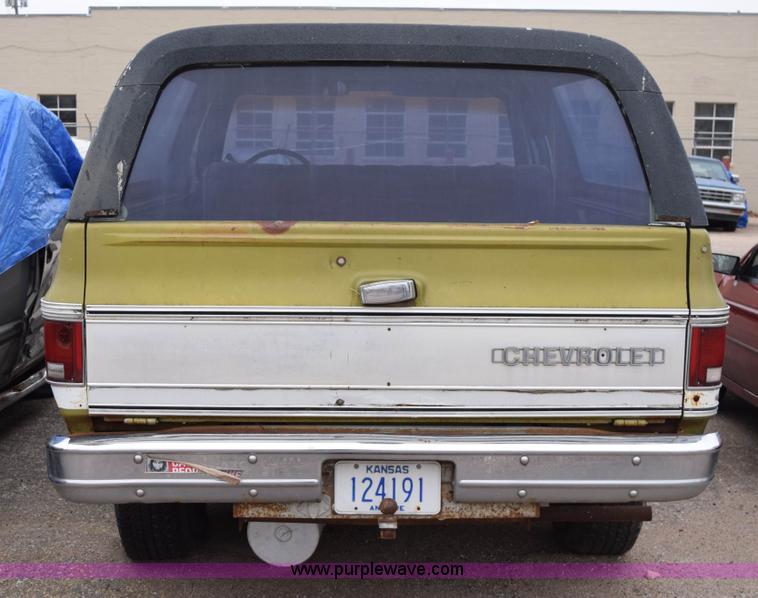 image for item I8577 1974 Chevrolet Blazer SUV