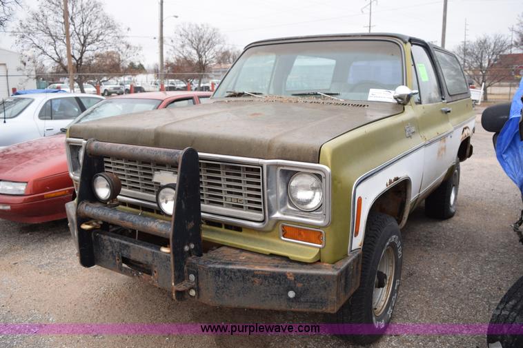 image for item I8577 1974 Chevrolet Blazer SUV