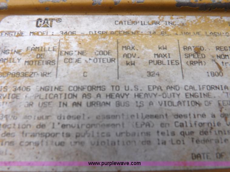 image for item K3110 1996 Kenworth W900 semi truck