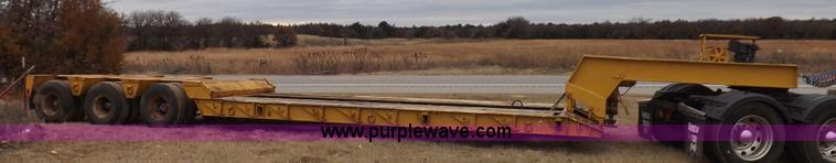 image for item K3111 1980 Performance 50 ton lowboy detachable triple axle trailer