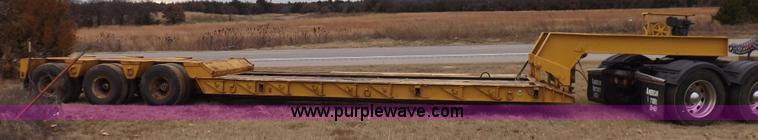 image for item K3111 1980 Performance 50 ton lowboy detachable triple axle trailer