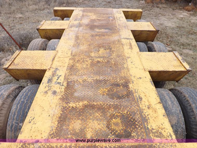 image for item K3111 1980 Performance 50 ton lowboy detachable triple axle trailer