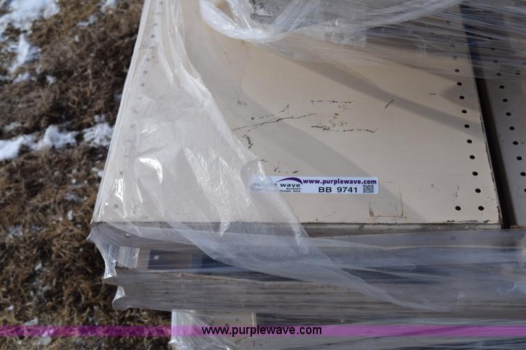 image for item BB9741 Assorted metal shelves