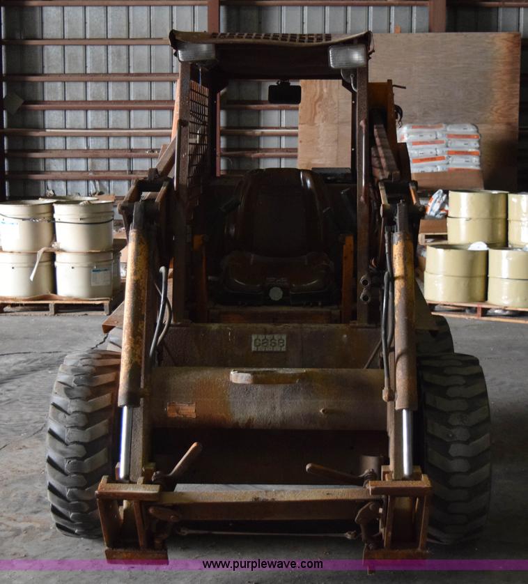 image for item E6017 1993 Case 1845C skid steer