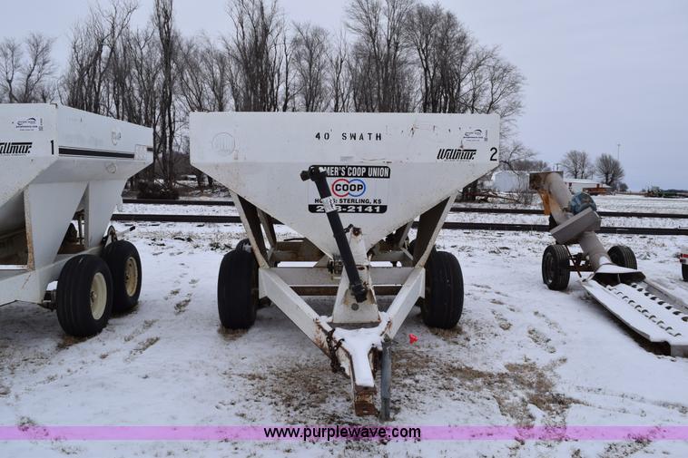 image for item E6028 Wilmar fertilizer spreader buggy