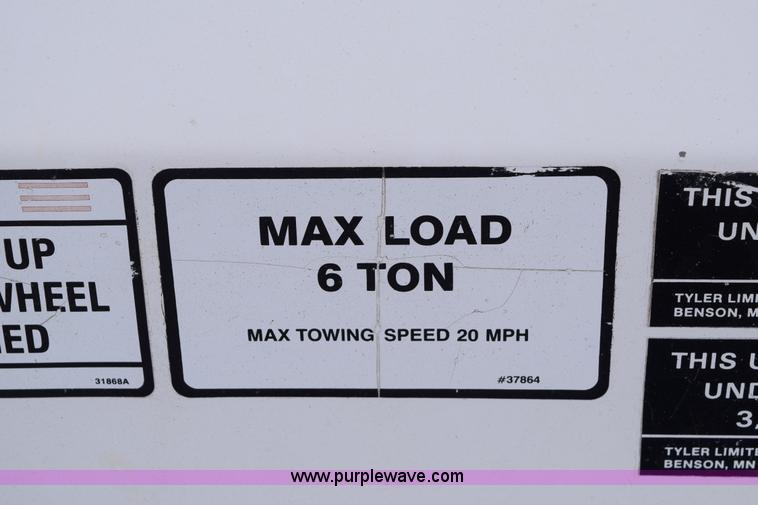 image for item E6031 Tyler six ton fertilizer spreader buggy