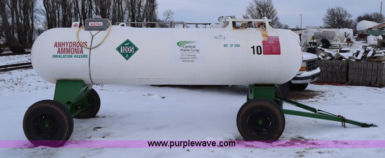 image for item E6040 Anhydrous ammonia nurse tank