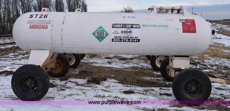 image for item E6045 Anhydrous nurse tank