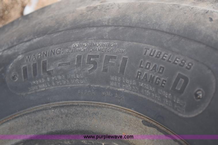 image for item E6049 Anhydrous ammonia nurse tank