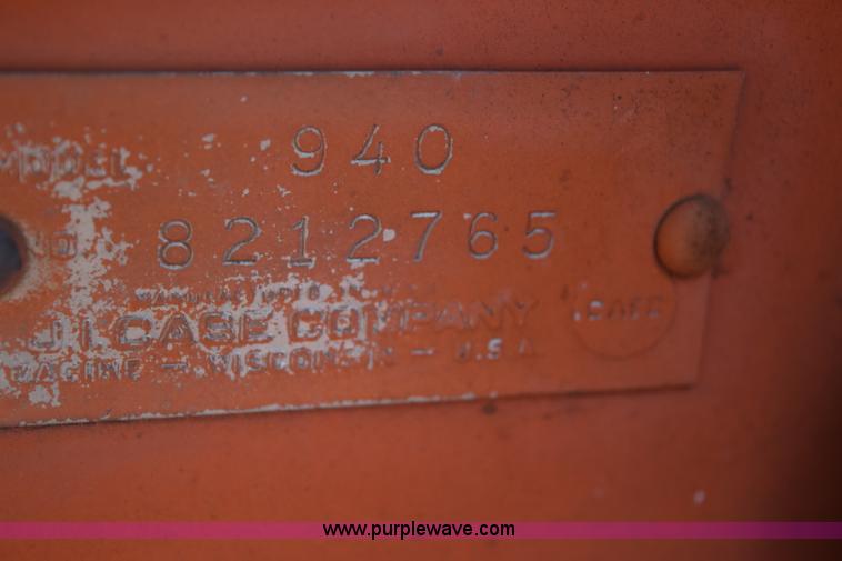 image for item E6074 1962 Case 940 tractor