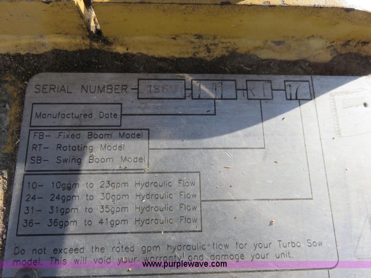 image for item I2275 Turbo saw