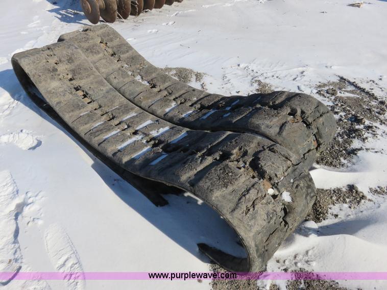 image for item I2279 (2) 18" skid steer tracks