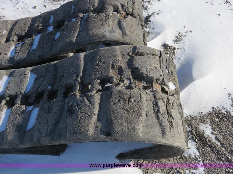 image for item I2279 (2) 18" skid steer tracks