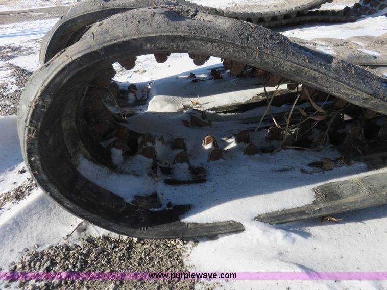 image for item I2279 (2) 18" skid steer tracks