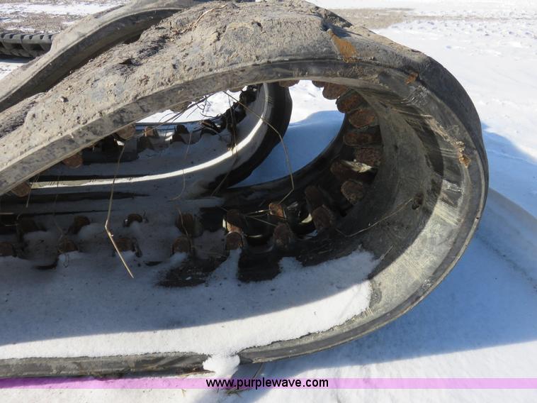 image for item I2279 (2) 18" skid steer tracks