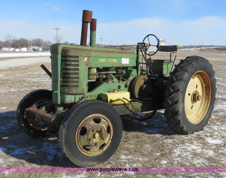image for item I2438 1947 John Deere A tractor