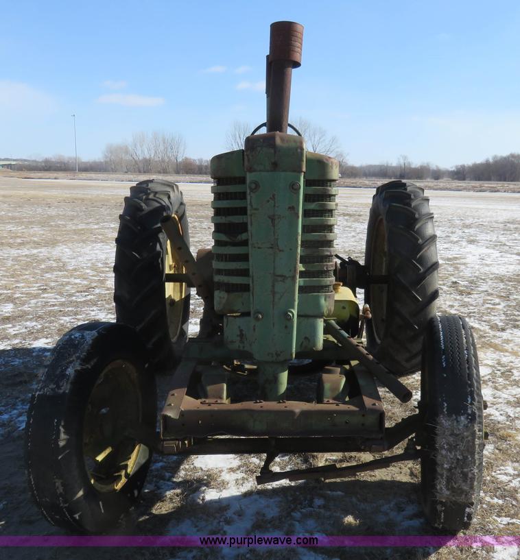 image for item I2438 1947 John Deere A tractor