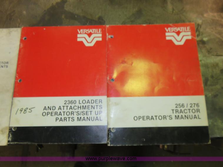 image for item I2455 1985 Versatile 276 bi-directional 4WD tractor